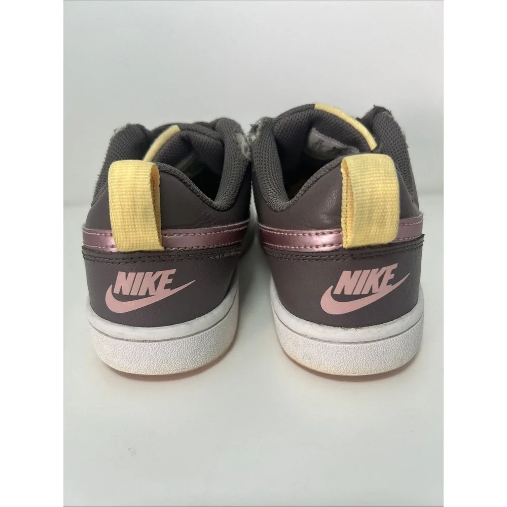 Nike Court Borough Low 2 GS Shoes Youth‎ Sz 4Y Women Sz 5.5 Violet White BQ5448